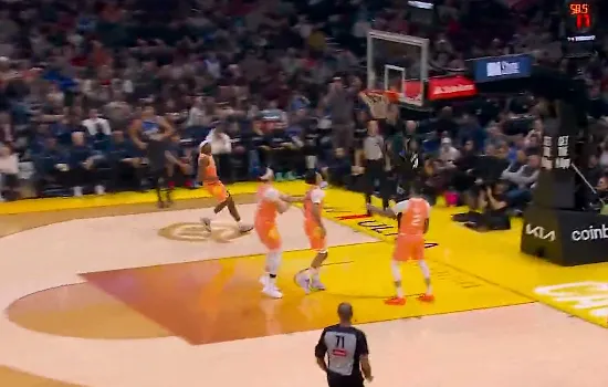 华体会app官方网站-萨格斯反击接球单臂劈扣得手，魔术领先骑士到10分